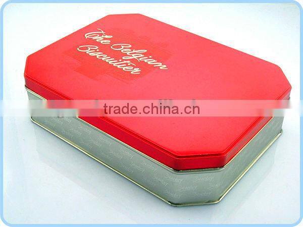 Fancy chocolate tin box