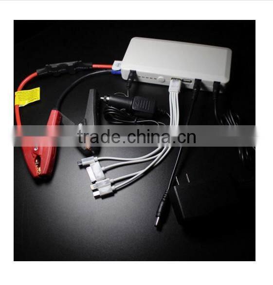 AGA Factory sales high capacity 16000mAh powerful mini auto jump starter lipo car battery