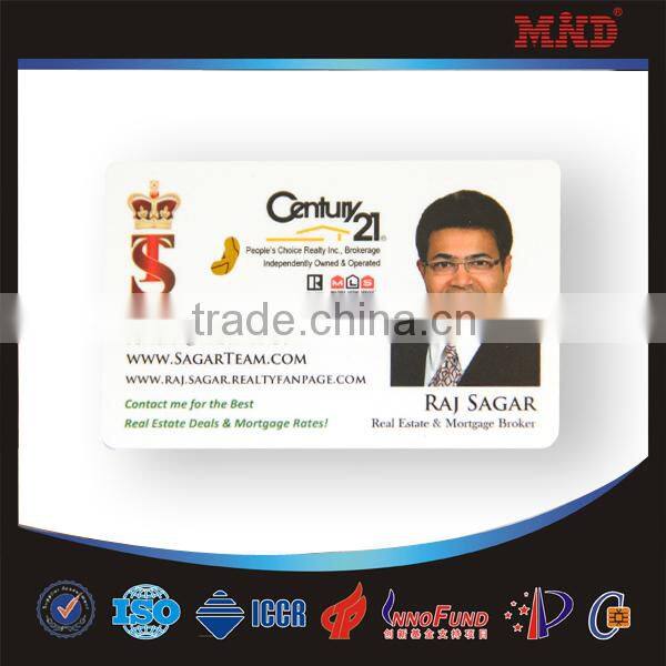 MDC74 plastic photo printed make company id cards