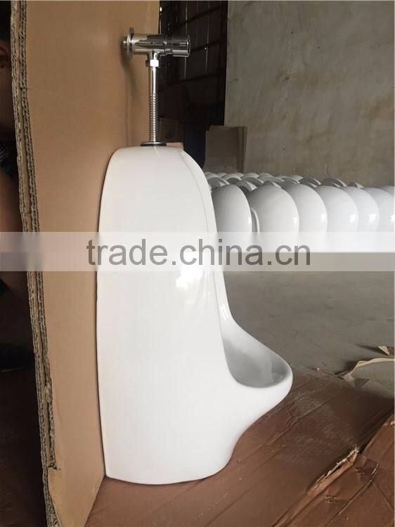 Wall hung ceramic s trap male urinal