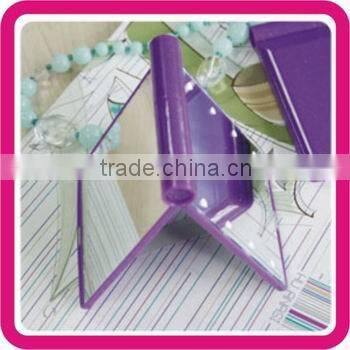 Square Cosmetic Make Up Mirror, Compact Mirror with LED Light