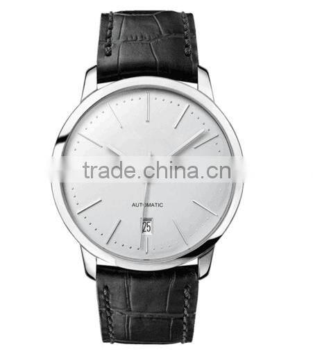 2016 Best Luxury Unusual Valentine Gifts For Him Genuine Leather Strap Watch