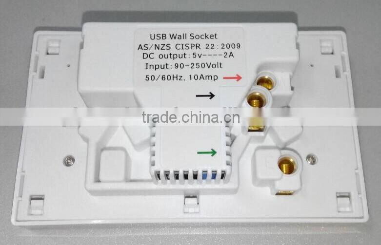australian general power outlet with usb