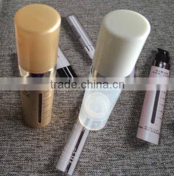 Airless pump Mini PP Cosmetic Bottle for Serum
