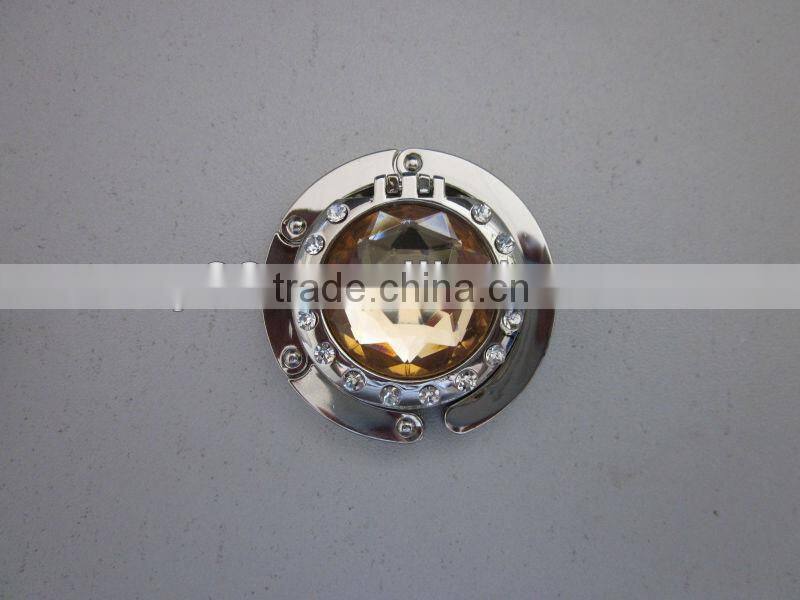 hot sell metal fashion bag hanger foldable bag hanger