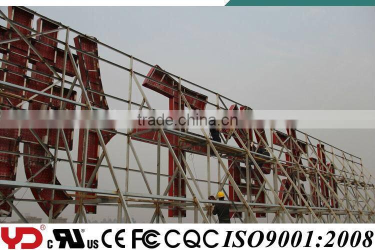 YD IP68 CE CQC FCC SASO Approved RGB wonderful Outdoor Alphabet Energy-saving New LED Lighting By Chinese Suppliers