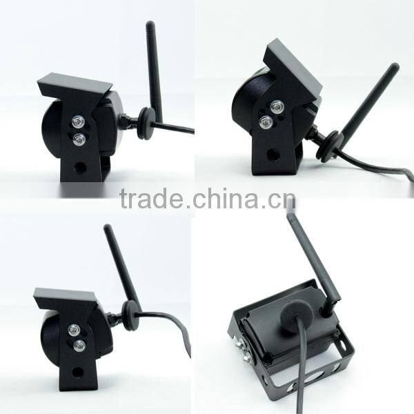 DW-7001-4 7inch digital signal wireless camera system with DVR recording, QUAD function, provide stable, confidential signal