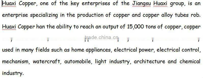 copper tube / copper pipe directly from mill