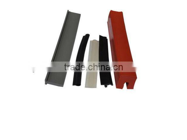 colorful extruded silicone edging strip