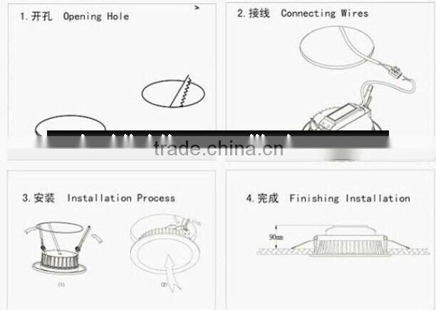 20w cob ceiling lamp led lighting, cob downlight led spot light 20w cara pasang led down light COB