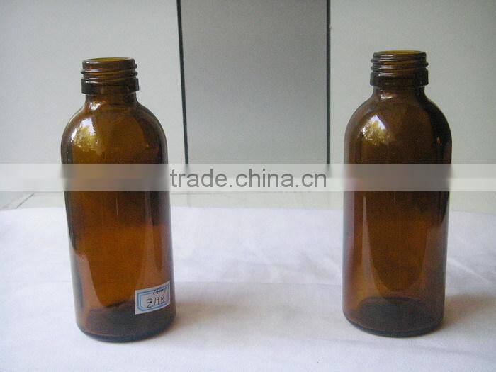 150ml amber medicine glass bottle with mental cap