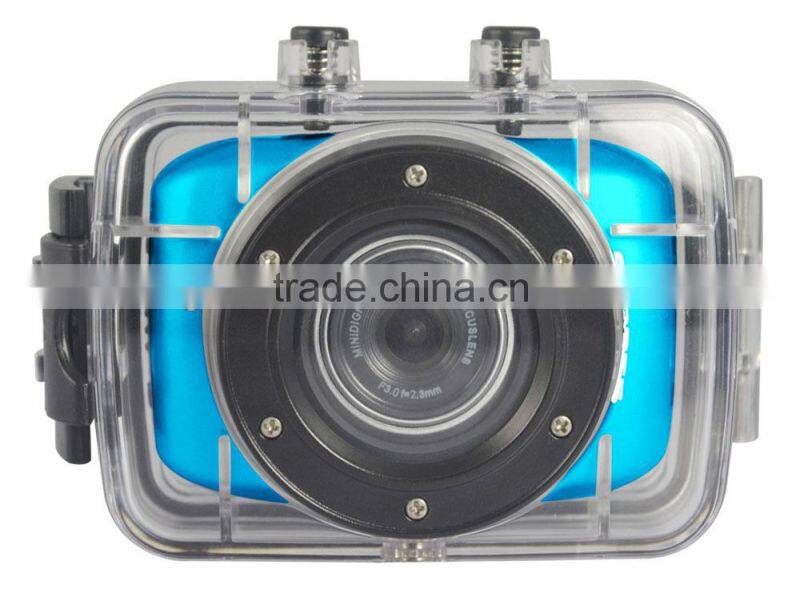 HD 720P underwater digital cameras sports mini hd dv