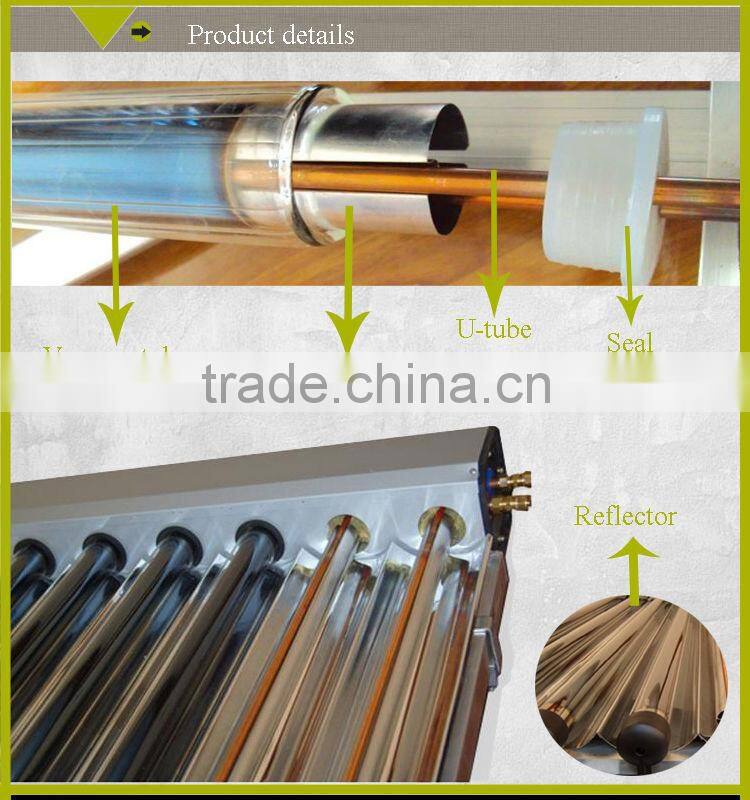 evacuated tube solar collector china