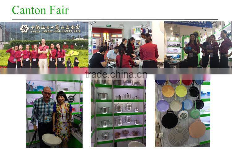 Aluminum powder coating nonstick cookware set