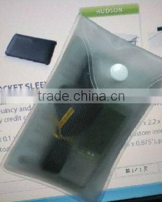 clear pvc plastic pen bags