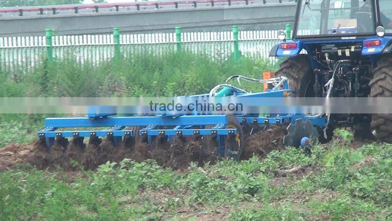 hot sell farm machinery trailed hydraulic disc harrow