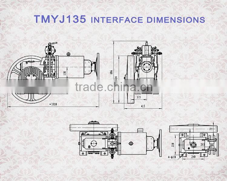 TMYJ135 , Traction machine ,Elevator Traction machine