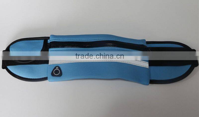 running neoprene waist belt pouch bag