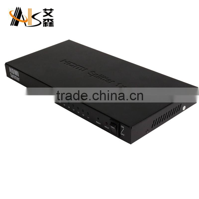 3D hdmi splitter 1.4 1X8