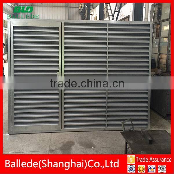 easy install aluminum louver fence