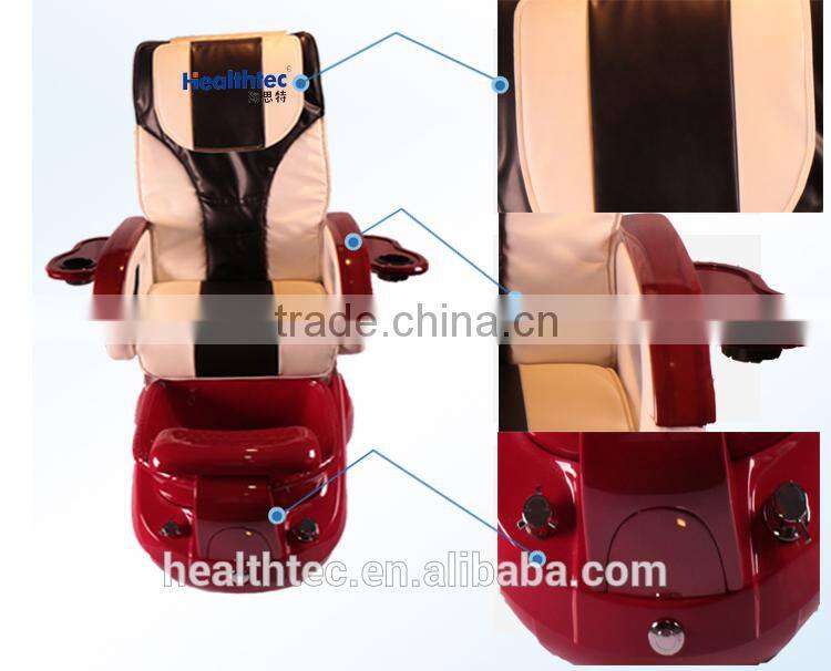 2016 European spa and salon equipment foot care chaise lounge parts