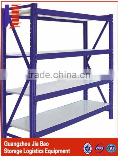 Industrial Metal Storage Light Duty Racking System Long Span Shelving with Warehouse Storage Racks