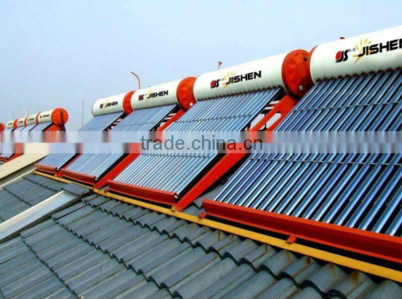 new arrvial residential 180L compact no-pressurized solar water heater with 5L assistant tank