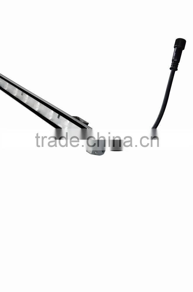 Edgelight aluminium led strip bar for outdoor use , programmable waterproof led strip light ,CE/ROHS/UL LED lighting wall washer