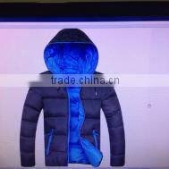 Winter men's jacket with hoody mens padding jacket