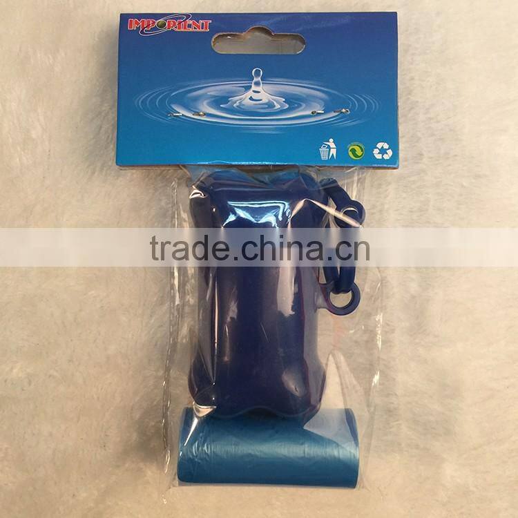 warm color scented dog waste bag and dispenser