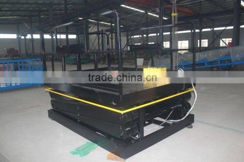 Electric hydraulic scissor lift elevator/Fixed scissor lift platform