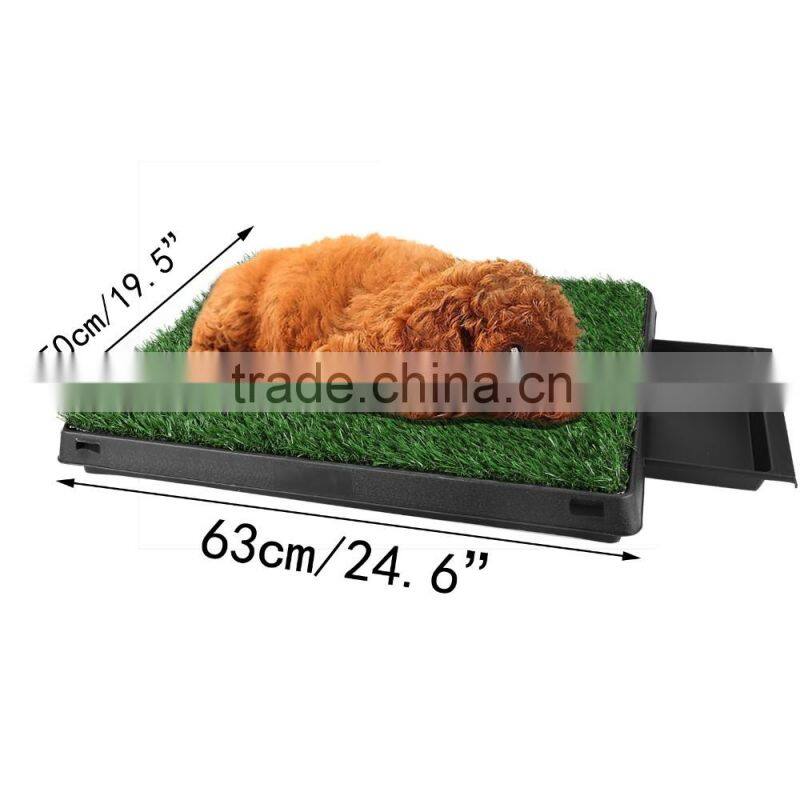 Homdox Pet Park Indoor Potty Dog Grass Mat Training Pad Pet Potty OS004602