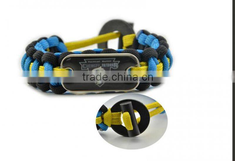 camping equipment 2016 wholesale alibaba paracord survival kit adjustable velcro fire starter buckles paracord