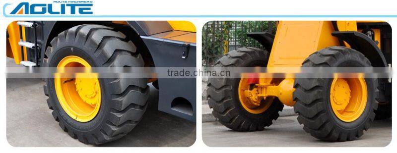 1500kg rated load LED light loaders for sale with snow plow
