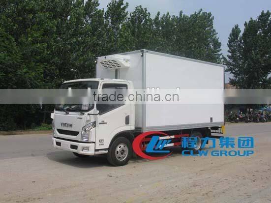 YUEJIN 4X2 china cooling van truck