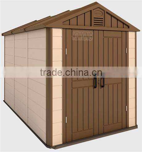 Wholesale new arrival garden shed with plastic connecter from china