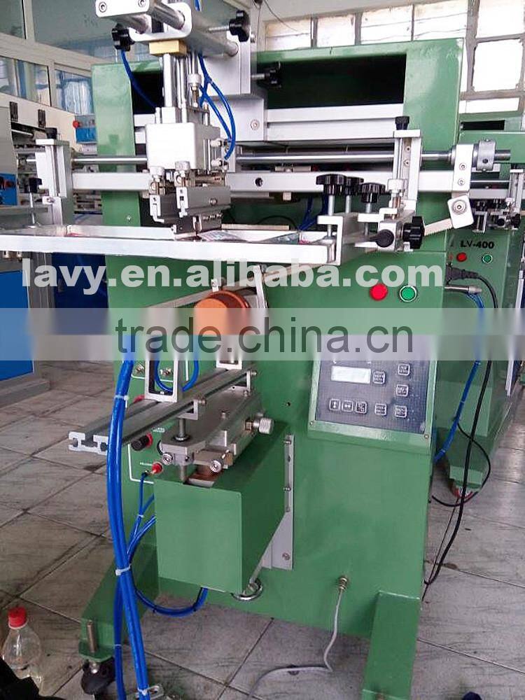 High quality screen printing machine for plastic bottle,aluminum bottle,glass bottle