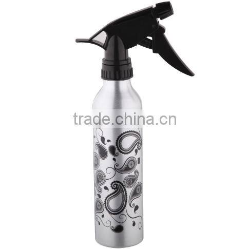 Hot sale color printing logo 280ml Hairdressing Spray Bottle for hair salon