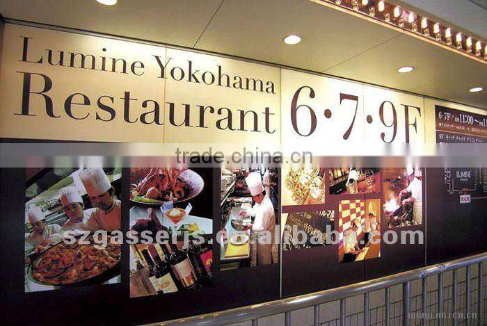 outdoor indoor banner eco-sovlent ink UV ink printing flex advertisement banner