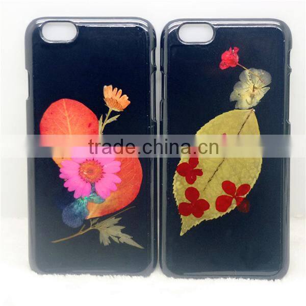 3d flowers grass leaves customized DIY design cell phone hard case for iphone 5s, iphone 6