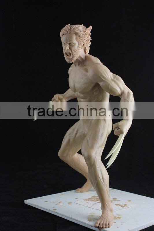 Movie Character Raw Model, Sample Master Sculpture