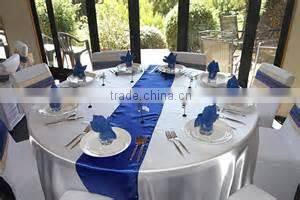 2015 hot sell satin banquet table cloth for wedding banquet hotel