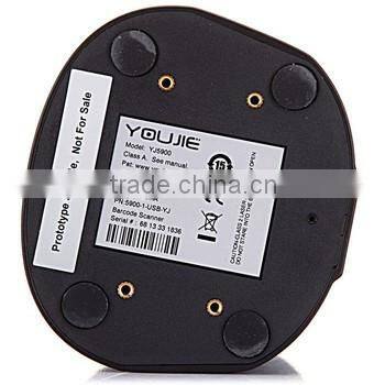 Bizsoft YJ5900 hands-free desktop Omnidirectional Laser Barcode Scanner for clothing store