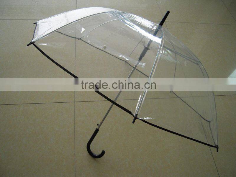2014 NEW black bag edge PVC umbrella-apollo style