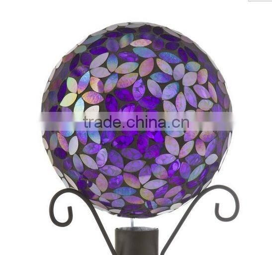 10' Mosaic glass outdoor decoration garden ball