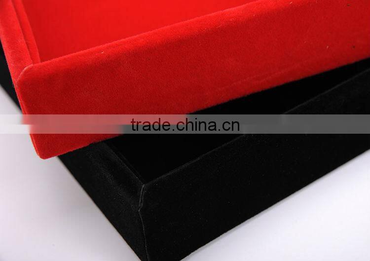 Black and Red Jewelry Display Tray (Accept Custom Design And Print Your Logo)