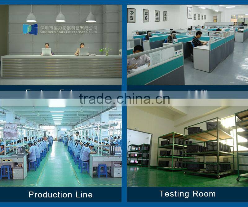 Flintstone digital wall mounted 15 inch hd lcd video display