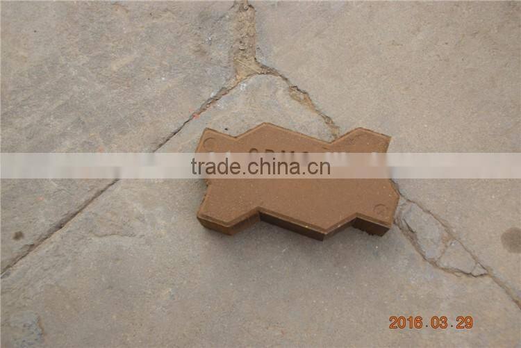 WT1-10 clay paver interlock brick making machine