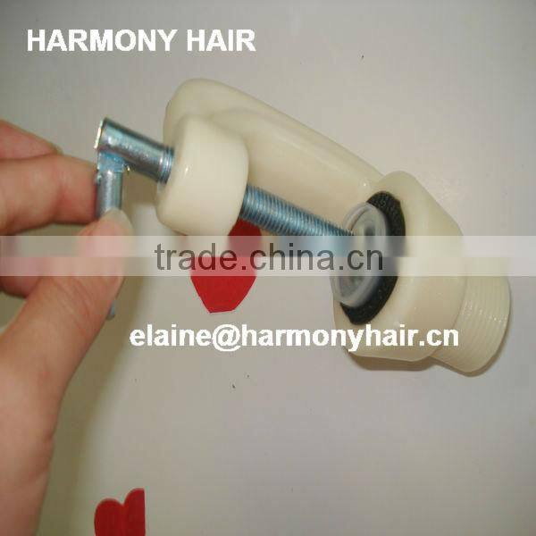 GREAT white plastic wig stand