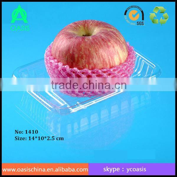 Clear plastic blister packaging PET tray